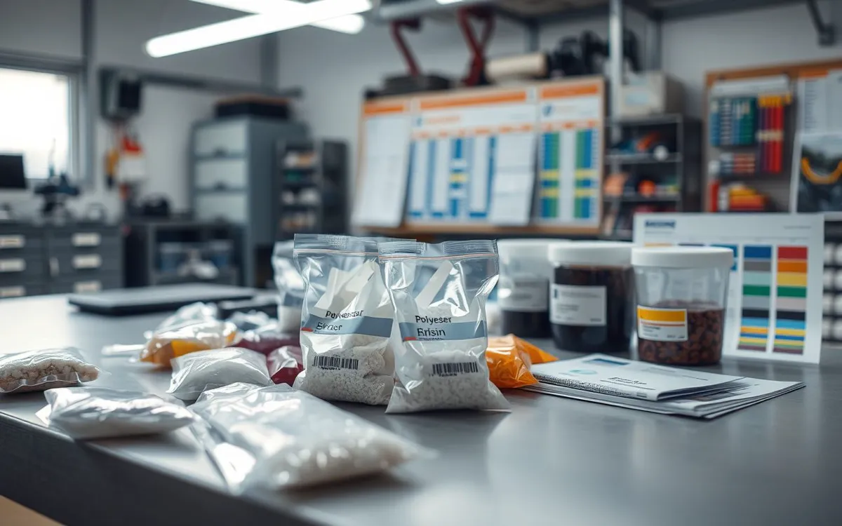 采购聚酯树脂前的准备清单:性能、用量、包装与资质
